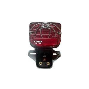 CG Arka Stop Komple Çakarlı + Örümcekli (KIRMIZI)