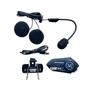 Kask İnterkom Bluetooth Kulaklıklı