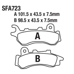 PCX 125 (2018-2020) - RKS BİTTER 125 Ön Fren Disk Balatası (019)