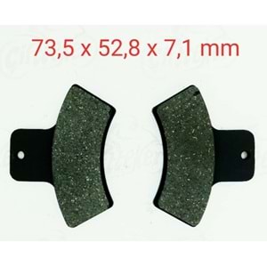 ATV LİNHAİ Disk Balatası FA270 (021)