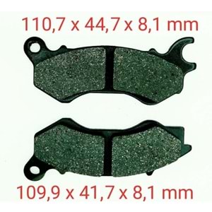 SANTA Ön Fren Disk Balatası (022)