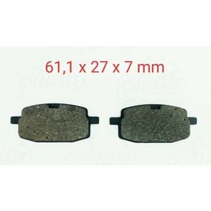 SCT 50 - BWS 100 Ön Fren Disk Balatası (024)