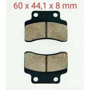 POPCORN - HUSSAR Ön Fren Disk Balatası (026)