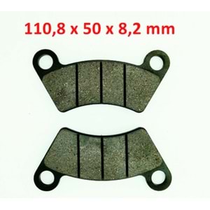 ATV - AU 200 Arka Fren Disk Balatası (027)