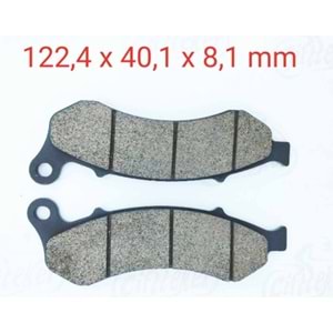 MH DRİFT L Ön Fren Disk Balatası (028)