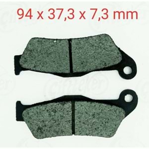 NS200 Ön Fren Disk Balatası ASK (033)