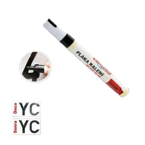 Plaka Yazı Kalemi Siyah