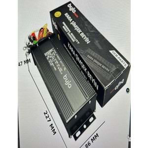 Beyin Şarzlı 1500W Kara Şimşek