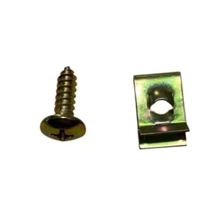 Kaporta Klipsi + Vida