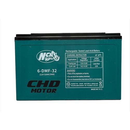 12V 40AH Akü E-Bike NCR