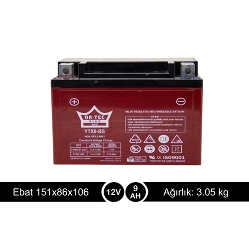 12V 9AH Sct Akü