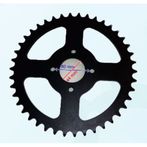 ATV Arka Dişli 520-42T İç 44 mm 4 Delikli
