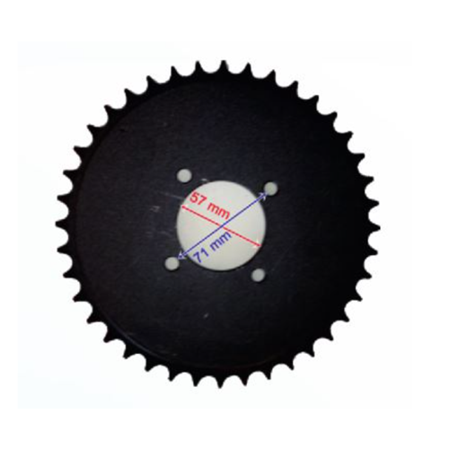 ATV Arka Dişli 520-40T İç 58 mm 4 Delikli