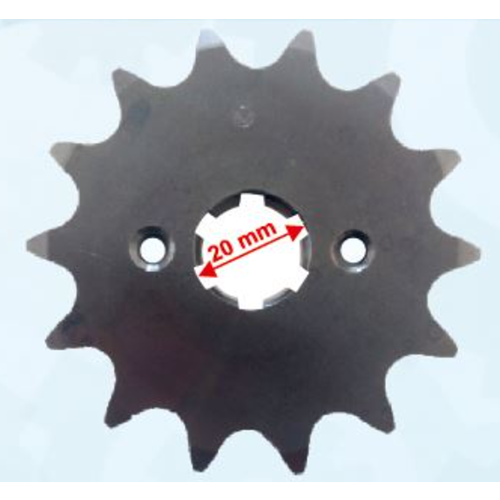 UT Ön Dişli 520-14T (İç:20mm)