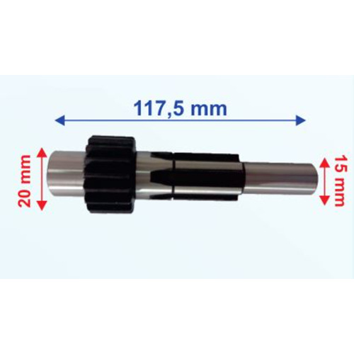 ATV KYMCO 150 - KUBA - LX 200 Şanzuman Mili 17T 117.5mm