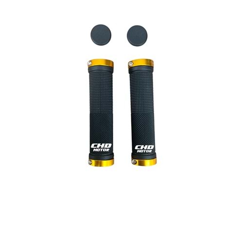 Bisiklet Pvc Elcek Kilitlemeli Siyah (Sarı Yüzüklü)