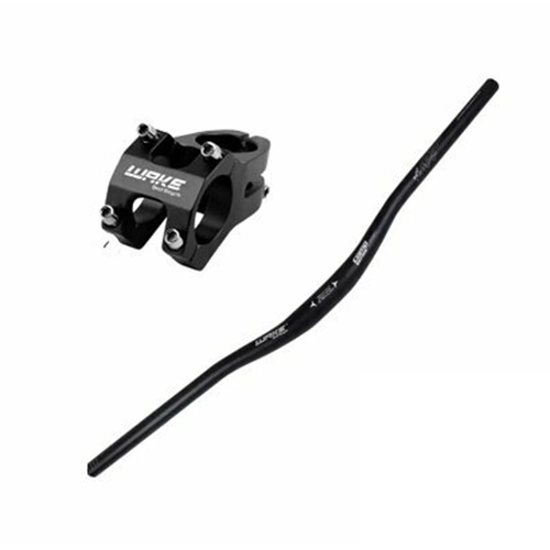 Bisiklet Renkli Gidon + Boğaz (Siyah)