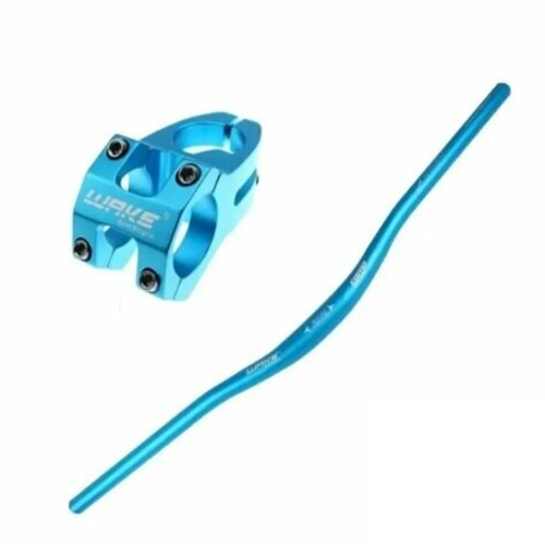 Bisiklet Renkli Gidon + Boğaz (Mavi)