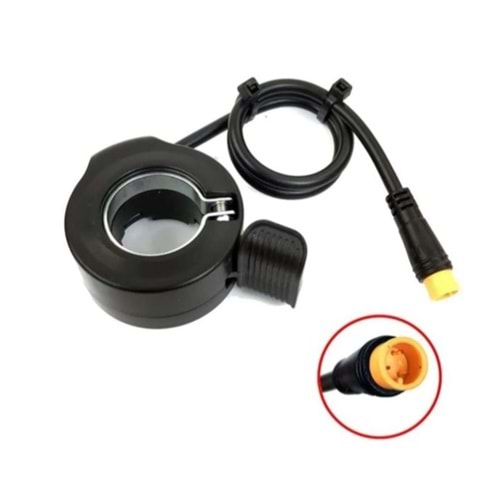 Elektirikli Bisiklet Gaz Kolu Parmak 2m Kablolu RBK