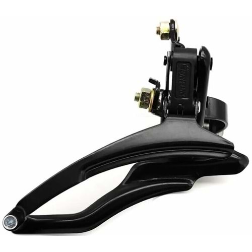 Bisiklet Ön Attırıcı Alttan-Üstten Siyah