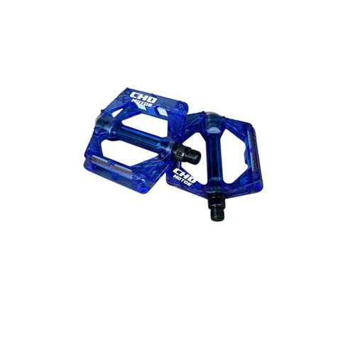 Bisiklet Renkli Petal Şeffaf (Mavi)