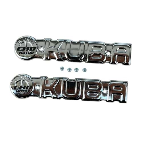 CG Benzin Depo Yazısı KUBA (Nikel)