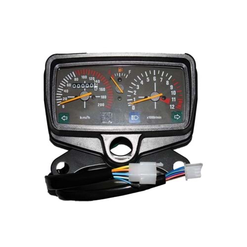 CG Benzin Göstergeli KM Saati Telli Komple