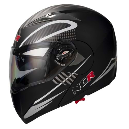 Kask Çene Açılır Gözlüklü NCR (Monster) (S)