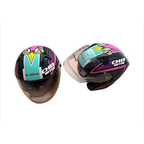 Kask Çenesiz Gözlüklü (XL)