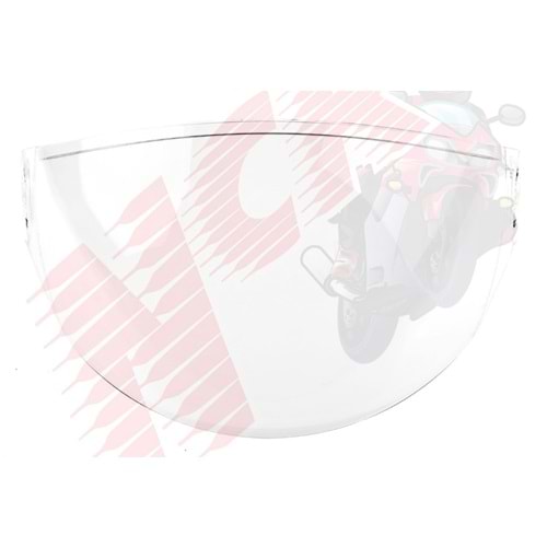 Kask Camı Ncr-230 Çenesiz Gözlüksüz Model
