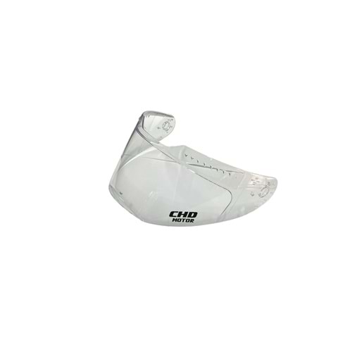 Kask Camı (Vizör) M-69 Çene Sabit Gözlüklü Model (Şeffaf)
