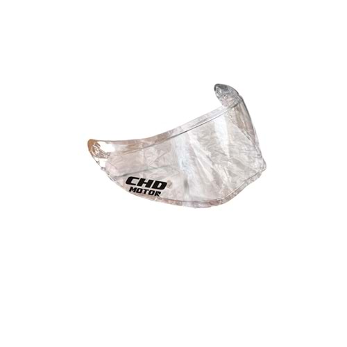 Kask Camı (Vizör) EVO Çene Açılır Gözlüklü Model (Şeffaf)