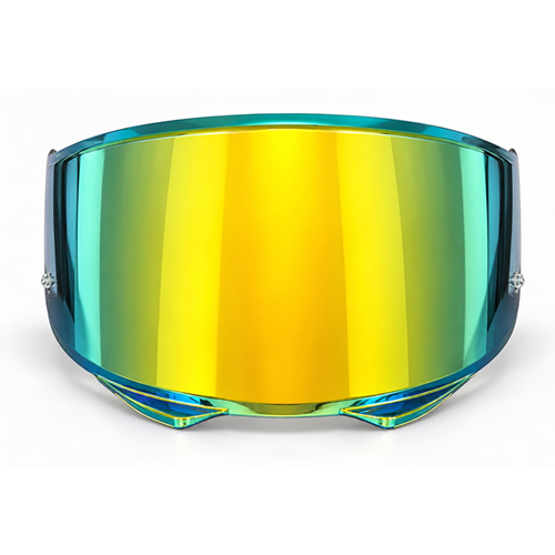 Kask Camı (Vizör) NCR M73 Çene Sabit Gözlüklü Model (Gold)