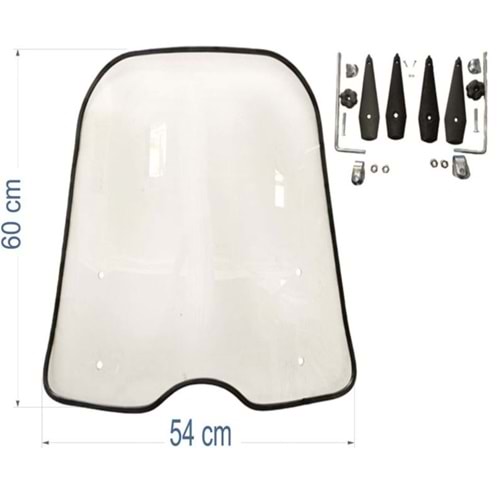 Siperlik Fitilli Büyük Boy 60X54 3MM