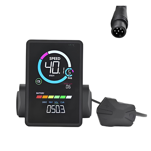 E-BİKE Petal Destekli KM Saati Komple RKS Uyumlu 6 Kablolu (7)