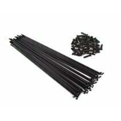 Bisiklet Jant Teli 2X290 Siyah (36 Adet)