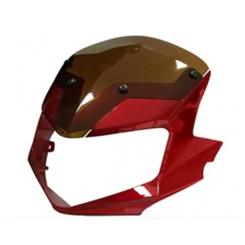 MH 125 Ön Far Granajı Komple (Kırmızı)