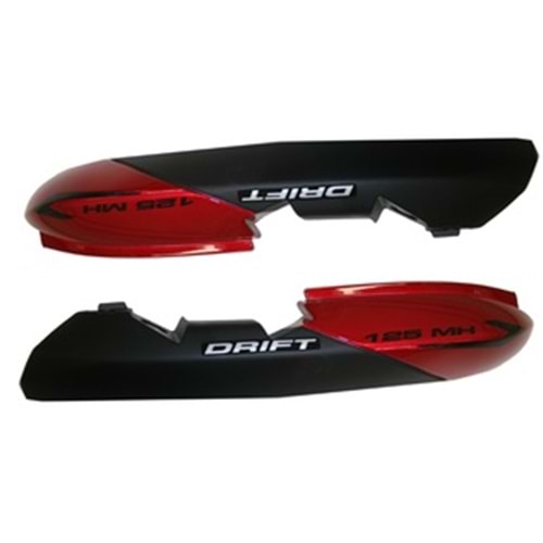 MH Drift 125 Sele Altı Yan Kapak (Kırmızı)