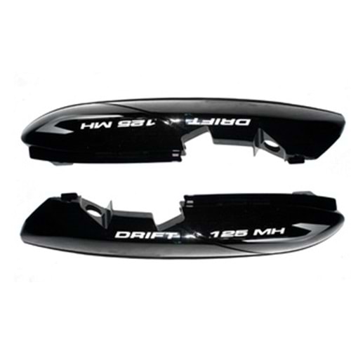 MH Drift 125 Sele Altı Yan Kapak (Siyah)