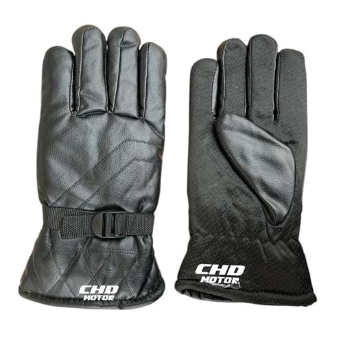 Motor Kışlık Eldiven Deri Görünümlü