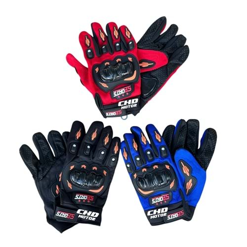 Motor Eldiven Korumalı