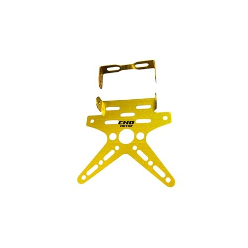 Motor Katlanır Plakalık ALM (GOLD)