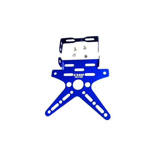 Motor Katlanır Plakalık ALM (MAVİ)