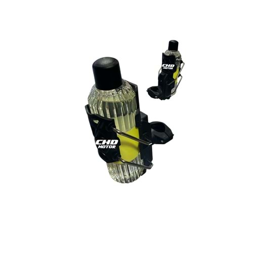 Motor - Bisiklet Gidon Bağlantılı Suluk Kafesi (SİYAH)