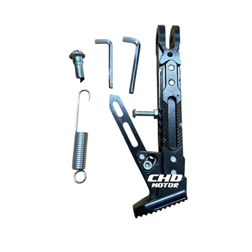 Yan Sehpa Üniversal ALM (Ayarlı) (Siyah)