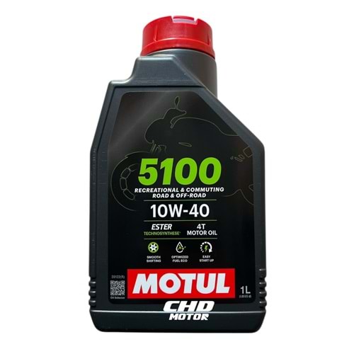 10W-40 Motor Yağı Motul 5100 1 LT