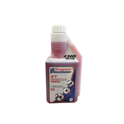 2T 2 Zamanlı Motor Yağı 1 LT Ölçekli DEEPPOWER