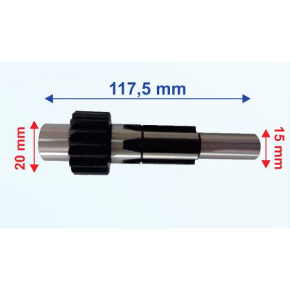 ATV KYMCO 150 - KUBA - LX 200 Şanzuman Mili 17T 117.5mm