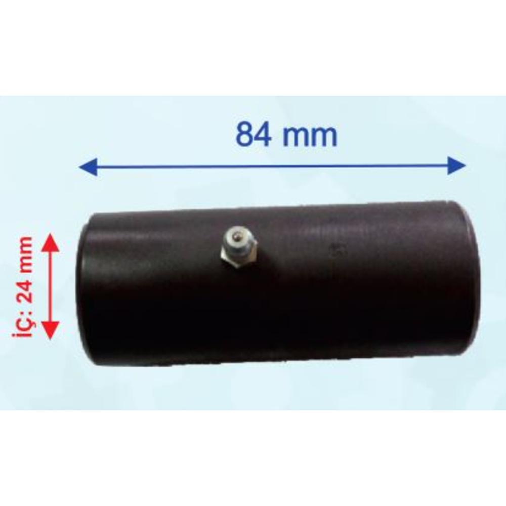 ATV KUBA LİNHAİ Şaft Frezeli Kovan 84mm İç:24mm