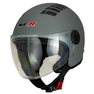 Kask Çenesiz Gözlüksüz NCR (Nardo Gri) (XL)